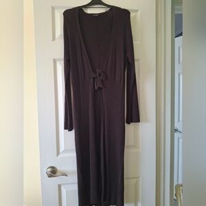 Planet Brown Long Cardigan Sweater